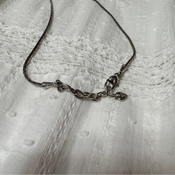 Brighton necklace silver tone finish heart clasp - Picture 6 of 6